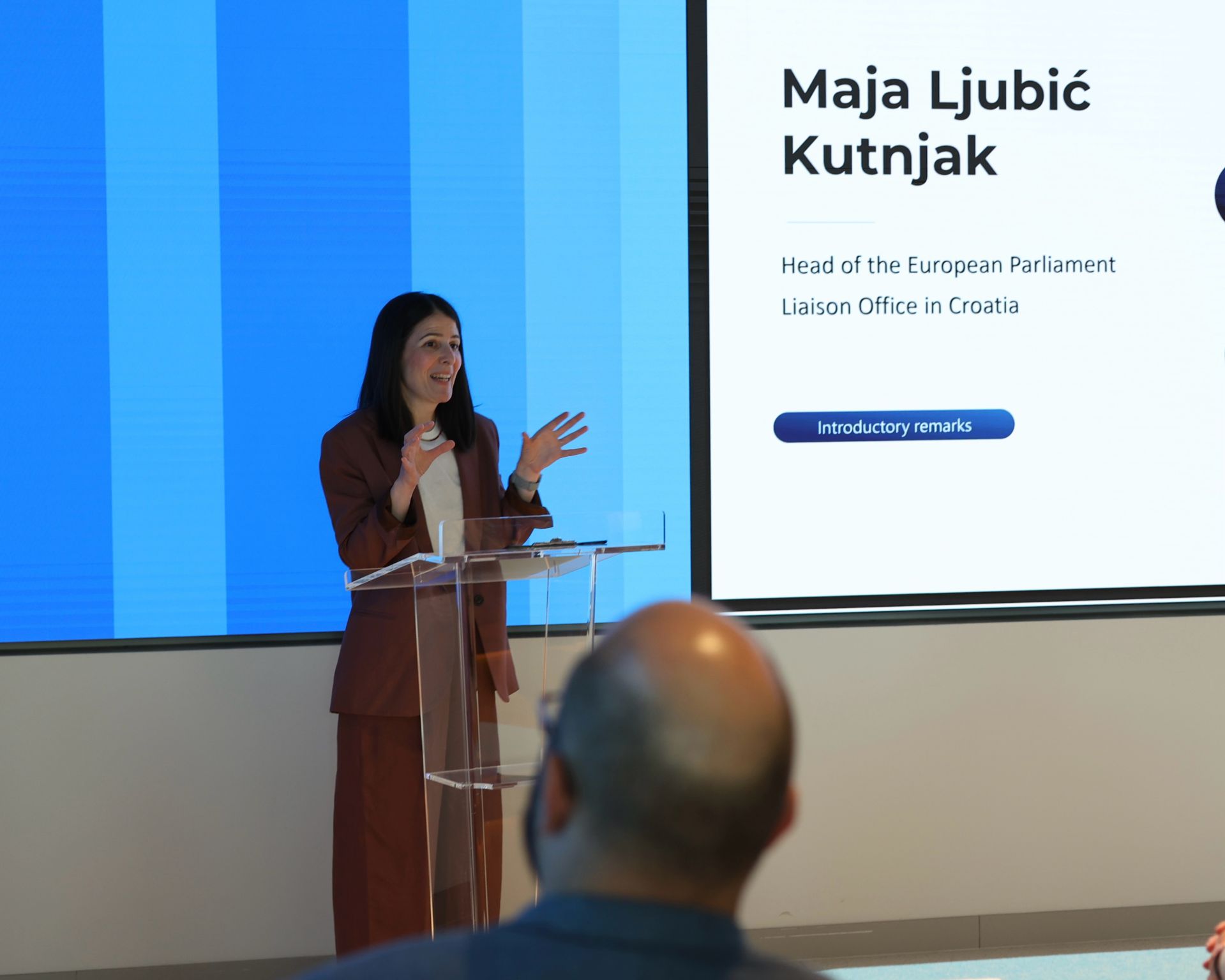 Maja Ljubić Kutnjak, pozdravne riječi